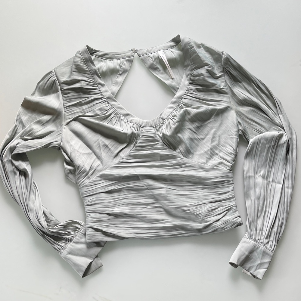Anthro Boho Peasant Top